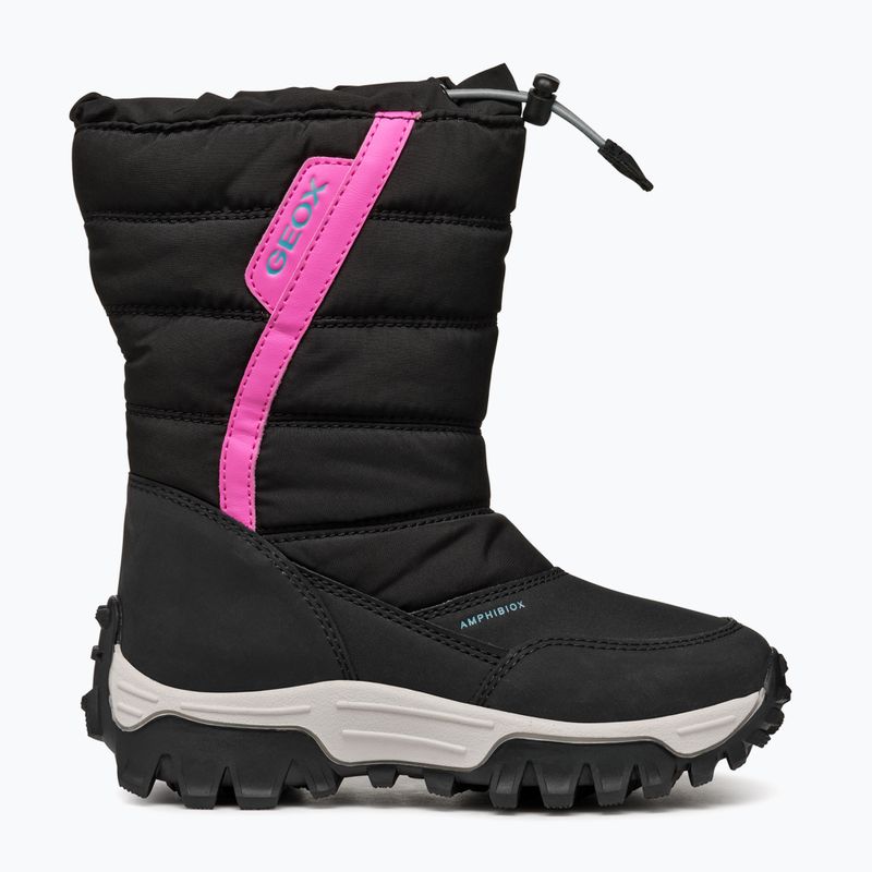 Śniegowce dziecięce Geox Himalaya ABX black / fuchsia 2