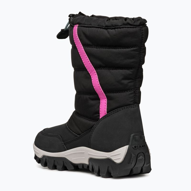 Śniegowce dziecięce Geox Himalaya ABX black / fuchsia 3