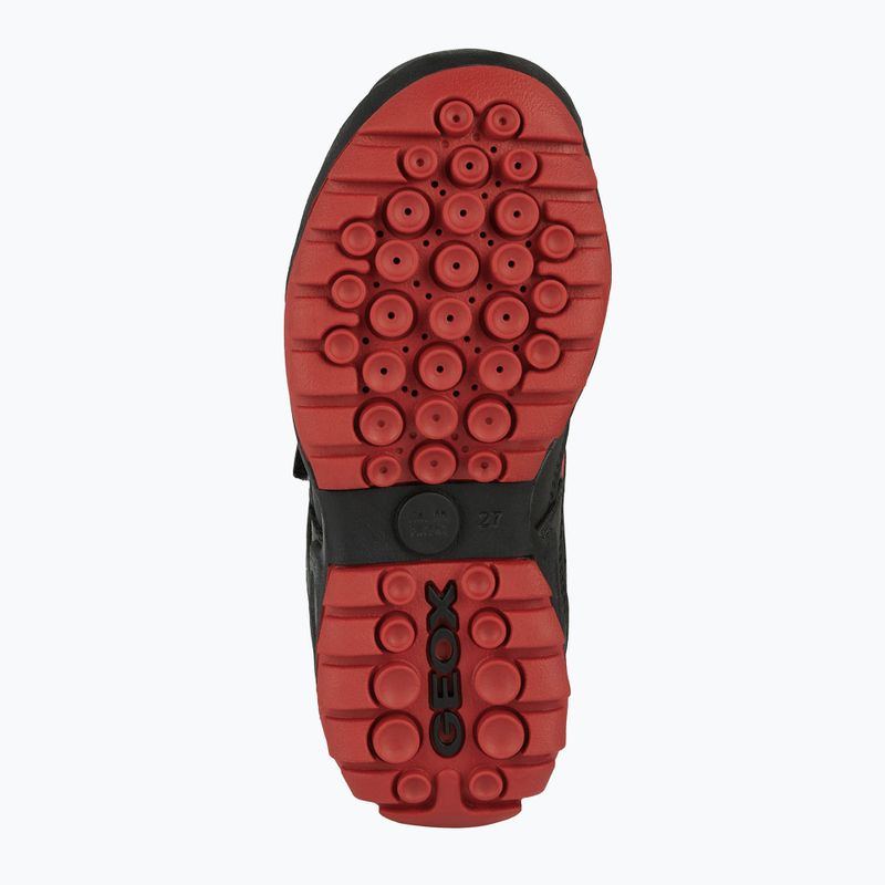 Buty juniorskie Geox New Savage black/red 12