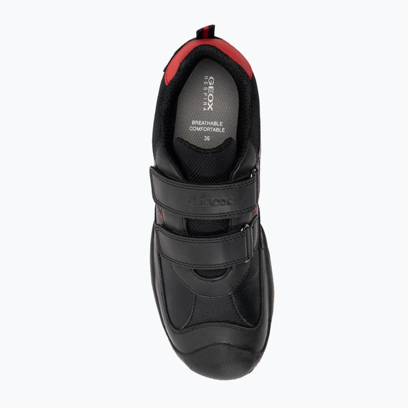 Buty juniorskie Geox New Savage black/red 6