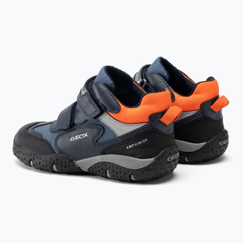 Buty juniorskie Geox Baltic ABX navy/blue/orange 2
