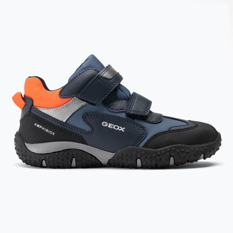 Buty juniorskie Geox Baltic ABX navy/blue/orange 3