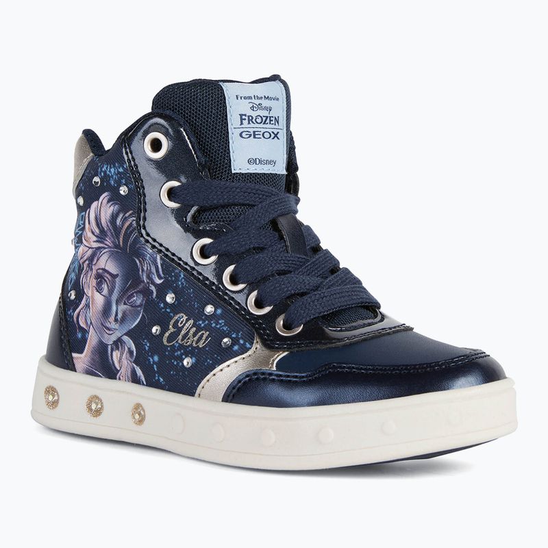 Buty juniorskie Geox Skylin dark navy/platinum 9