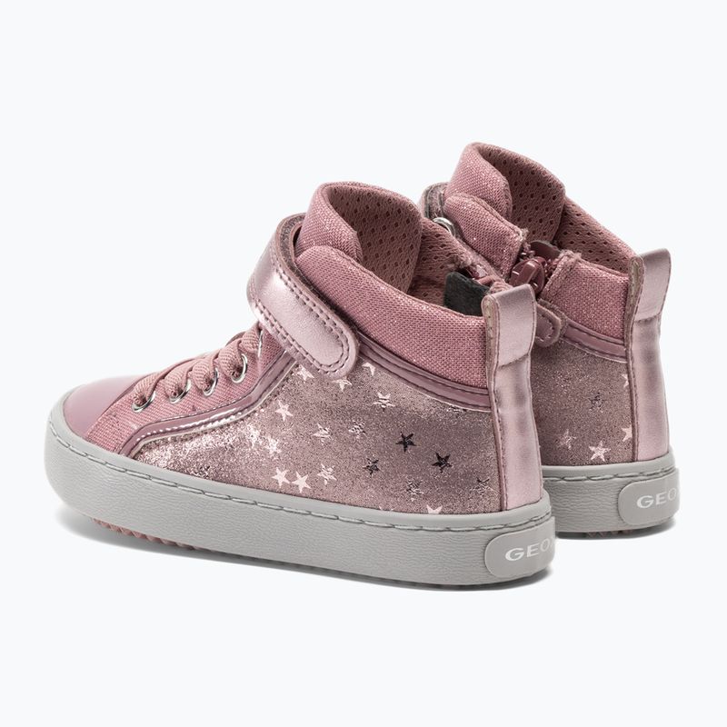 Buty juniorskie Geox Kalispera dark pink 3