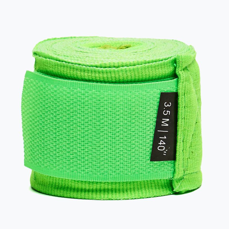 Bandaże bokserskie Leone 1947 Hand Wraps 350 cm verde fluo/fluo green 3