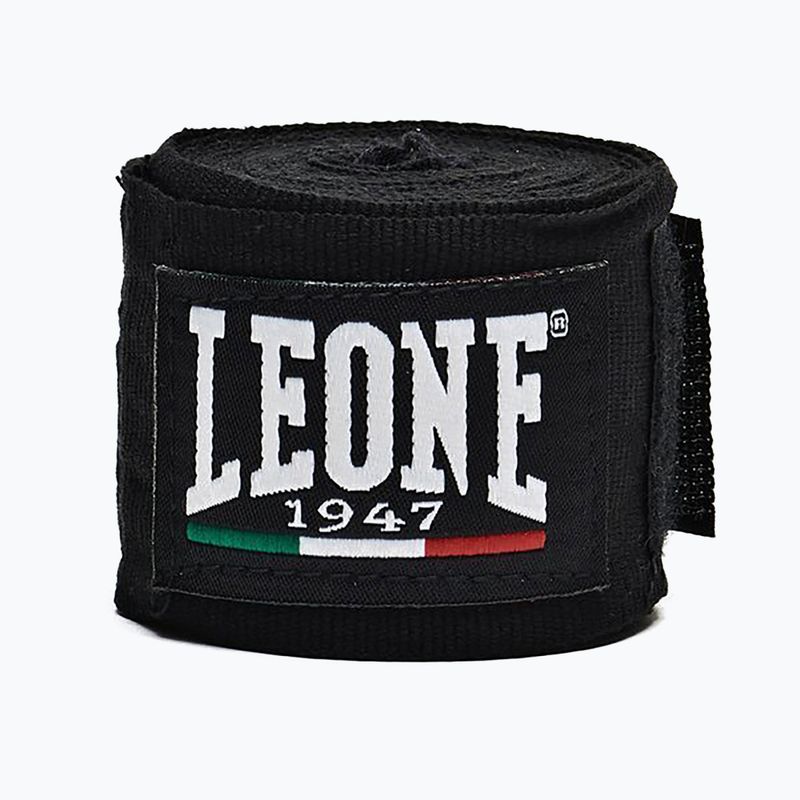 Bandaże bokserskie LEONE 1947 Hand Wraps 250 cm black 5