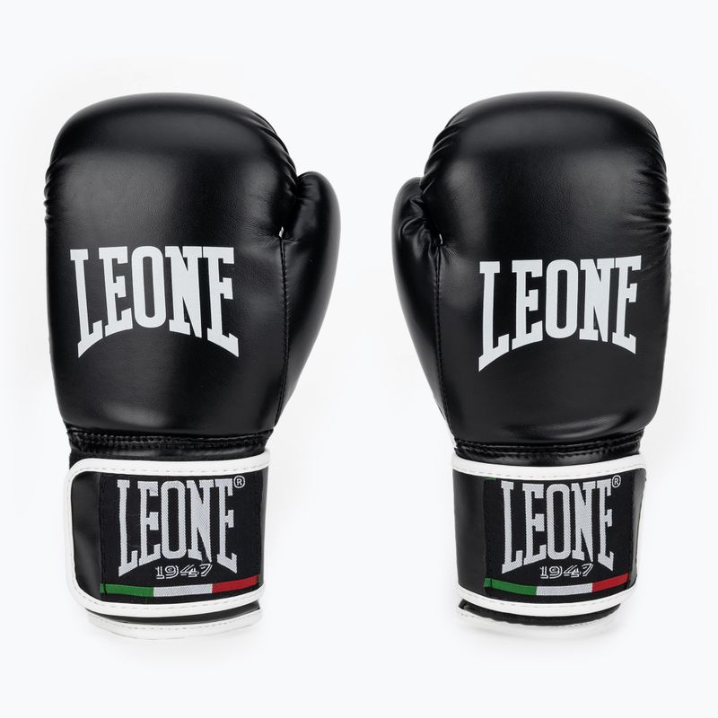 Rękawice bokserskie dziecięce LEONE 1947 Flash Junior black