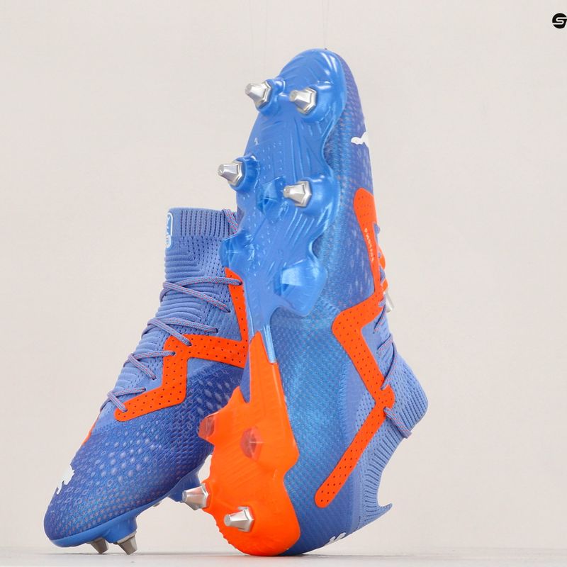 Buty piłkarskie męskie PUMA Future Ultimate MXSG blue glimmer/puma white/ultra orange 13
