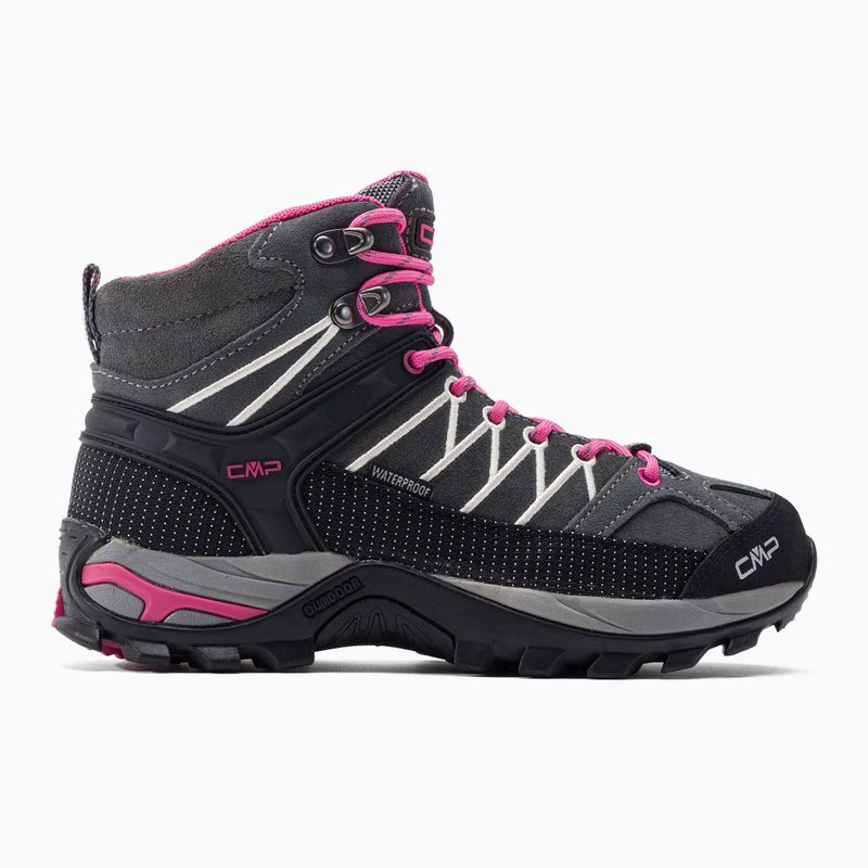 Buty trekkingowe damskie CMP Rigel Mid Wp grey/fuxia/ice 2