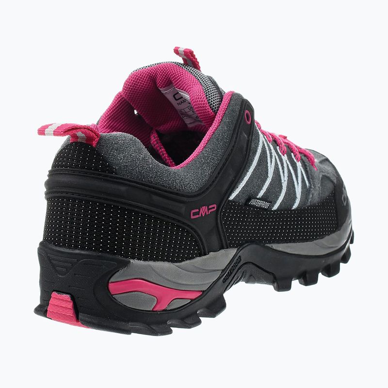 Buty trekkingowe damskie CMP Rigel Low Wp grey/fuxia 12