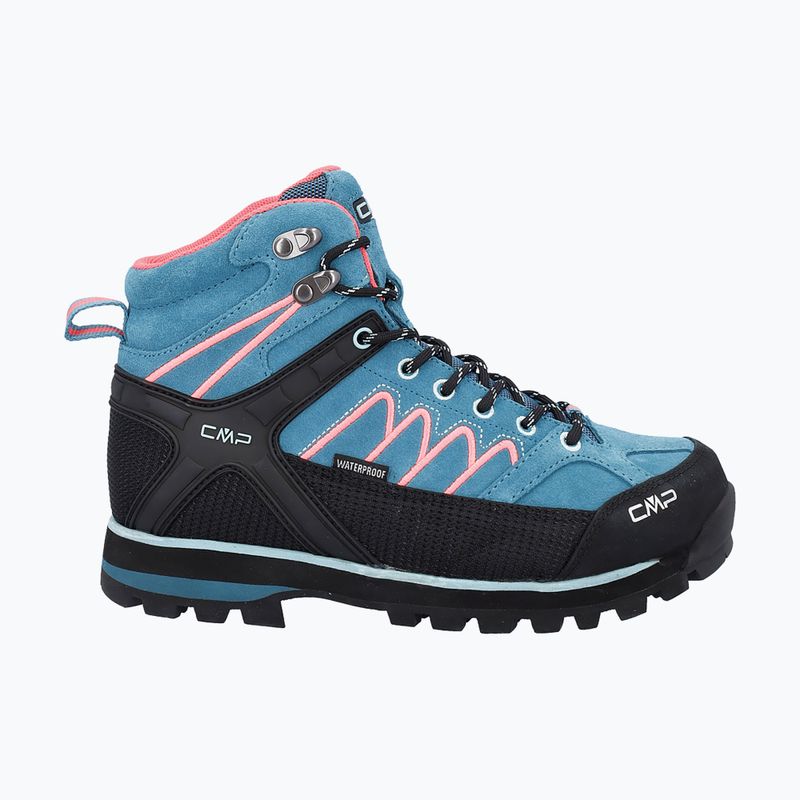 Buty trekkingowe damskie CMP Moon Mid WP teal/red fluo 2