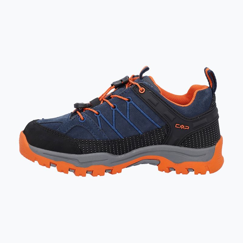 Buty trekkingowe dziecięce CMP Rigel Low Wp b.blue / arancio 10