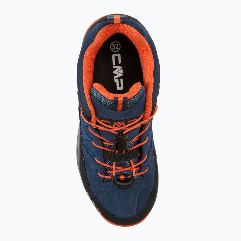 Buty trekkingowe dziecięce CMP Rigel Low Wp b.blue / arancio 5