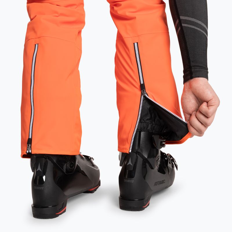 Spodnie narciarskie męskie CMP 3W04467 fanta fluo 5