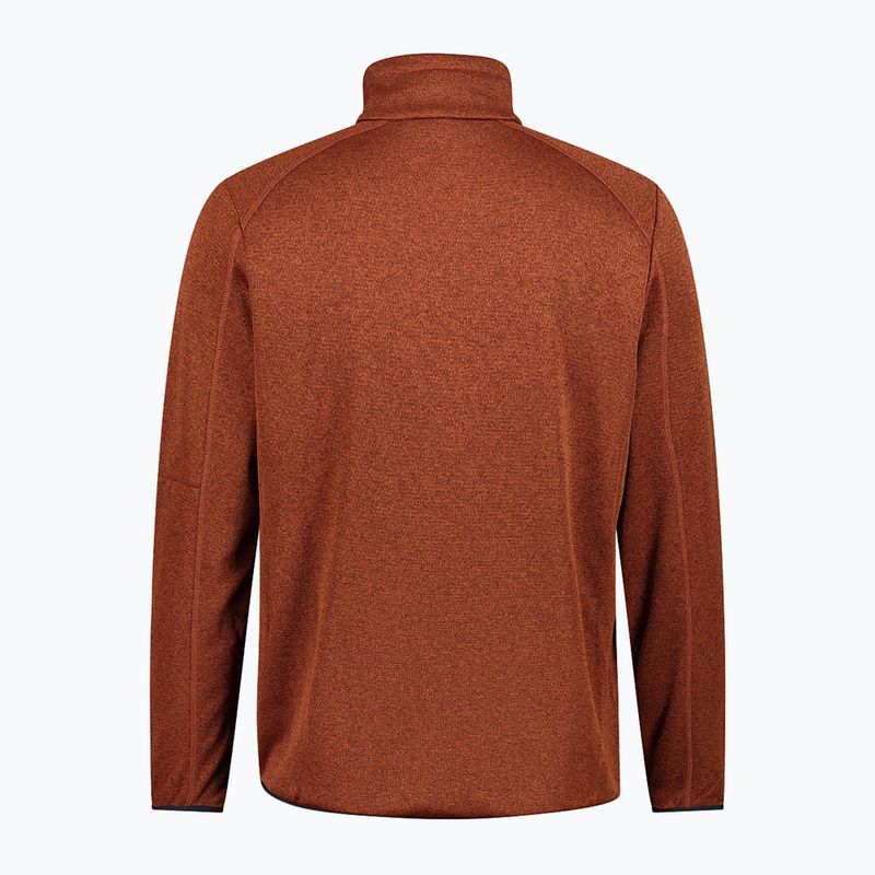 Bluza męska CMP 30H5887 ruggine/ antracite 2