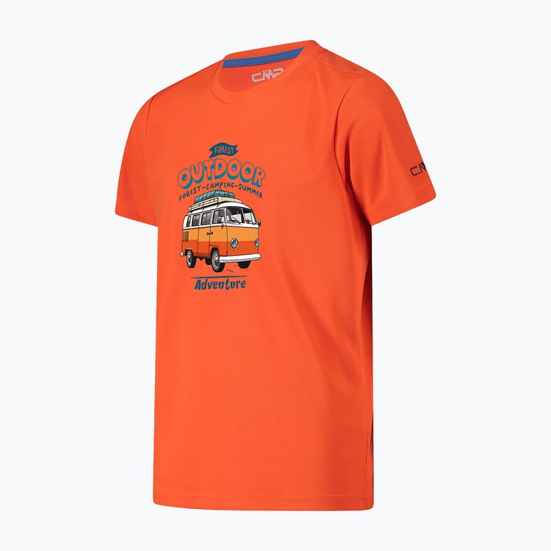 Koszulka dziecięca CMP 38T6744 tango 3