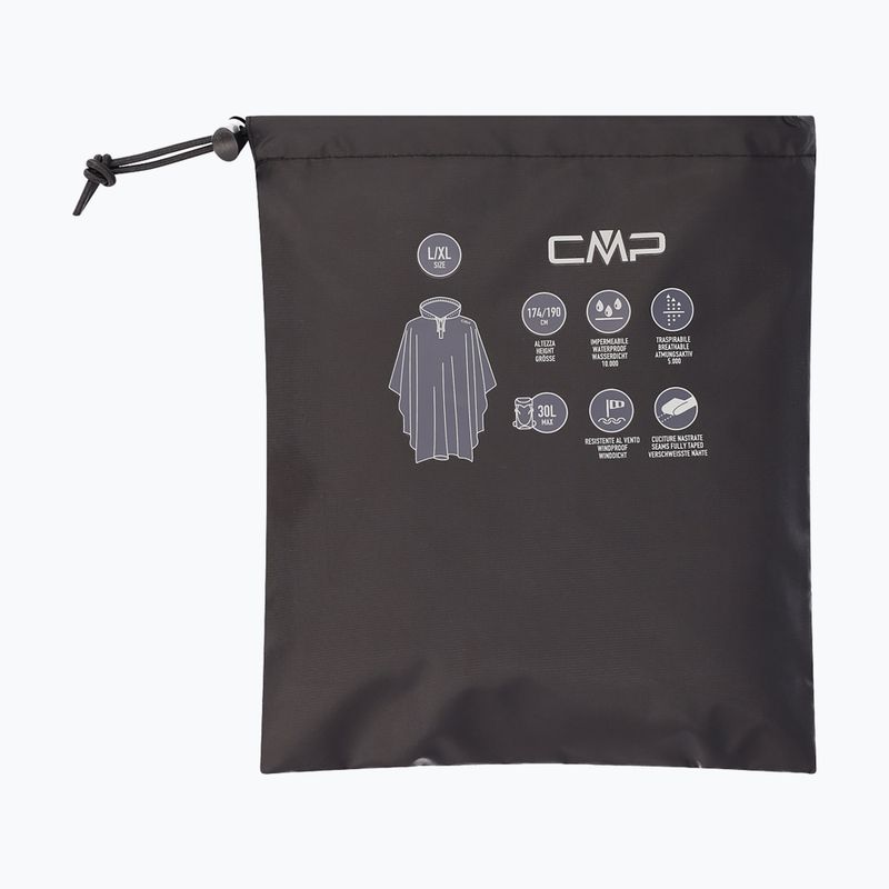 Ponczo przeciwdeszczowe CMP 35X7847 Fix Hood nero 4