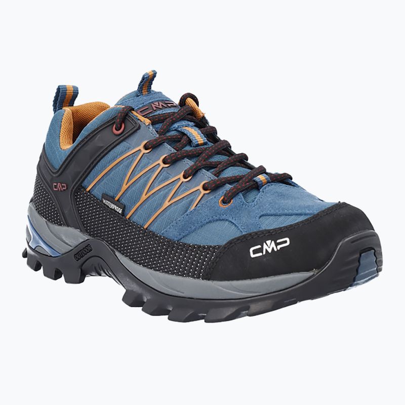 Buty trekkingowe męskie CMP Rigel Low Wp ocean/senape