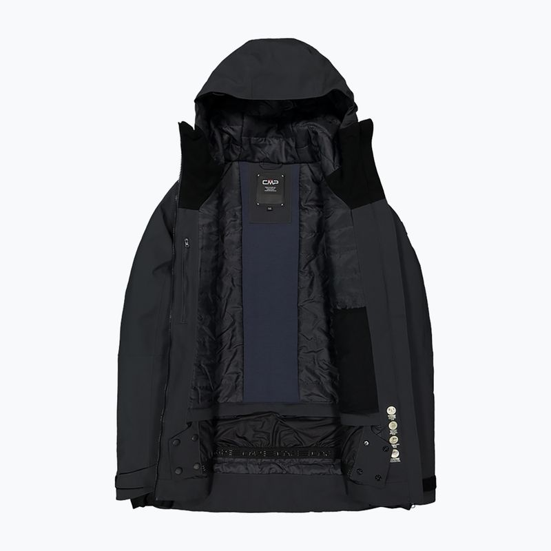 Kurtka narciarska męska CMP 34W3987 Fix Hood antracite 6