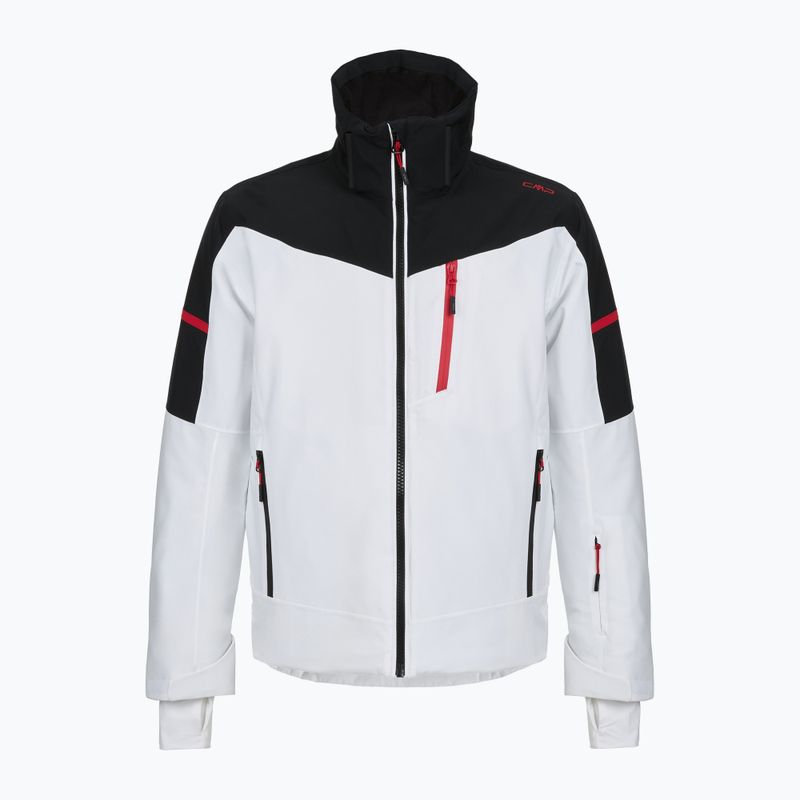 Kurtka narciarska męska CMP 35W0077 Zip Hood bianco 7