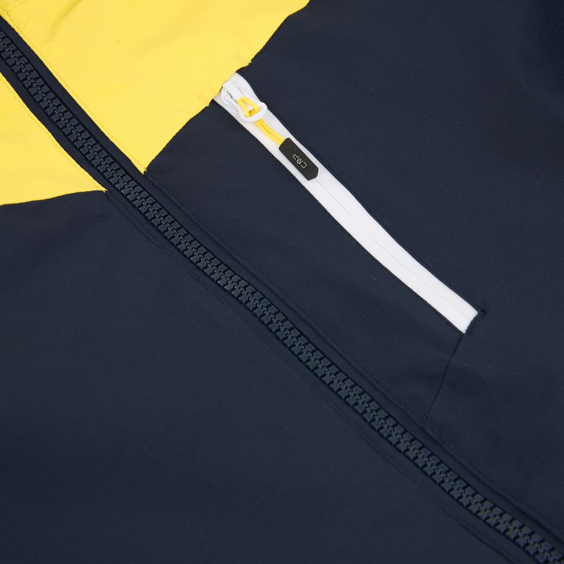 Kurtka narciarska męska CMP 35W0077 Zip Hood black/blue 3