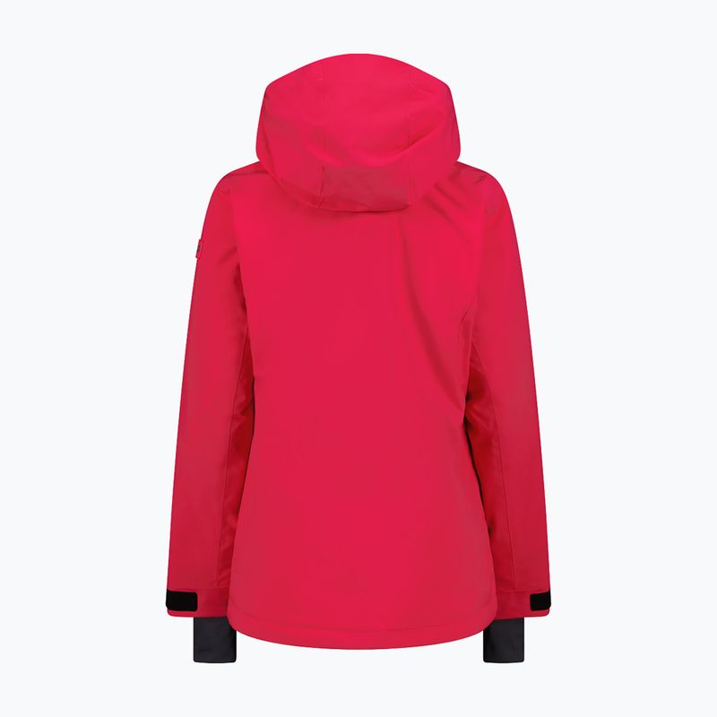 Kurtka narciarska damska CMP 34W3926 carminio 2