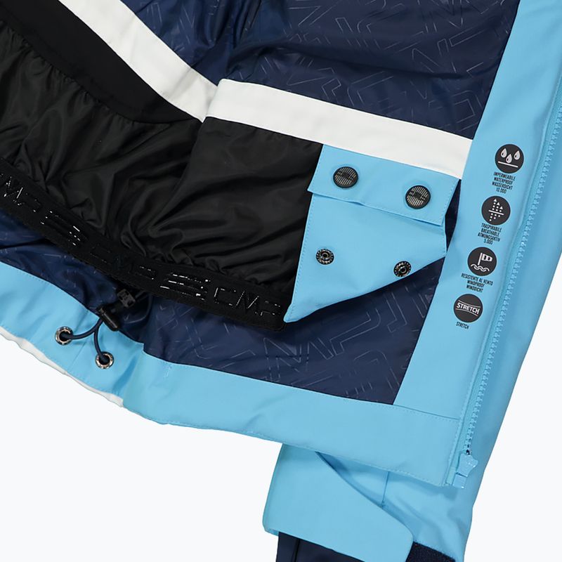 Kurtka narciarska damska CMP 35W0166 Zip Hood topazio 7