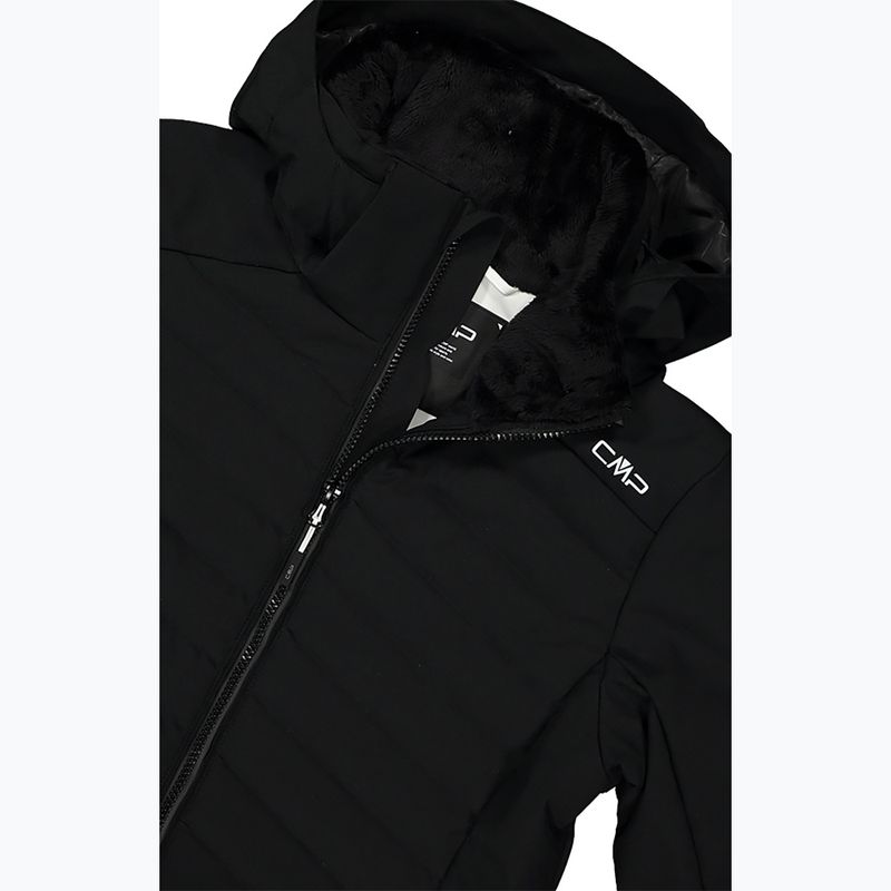 Kurtka narciarska damska CMP 35W0166 Zip Hood nero 4