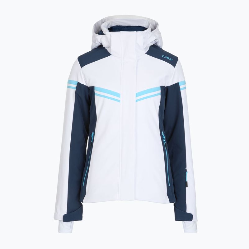 Kurtka narciarska damska CMP 35W0196 Zip Hood bianco