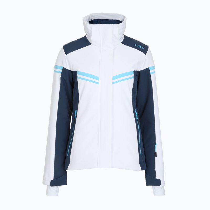 Kurtka narciarska damska CMP 35W0196 Zip Hood bianco 4