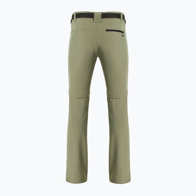 Spodnie trekkingowe męskie CMP 3T51647 Zip Off sage 2