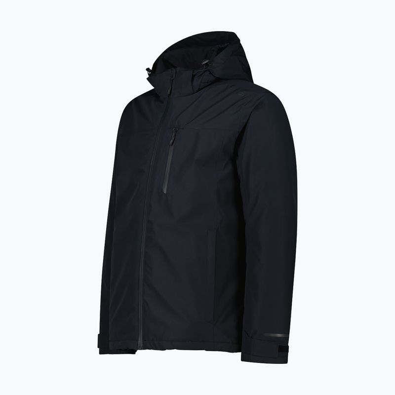 Kurtka przeciwdeszczowa męska CMP 35Z1537 Zip Hood nero 3