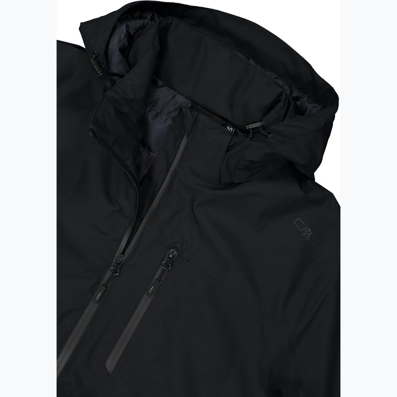 Kurtka przeciwdeszczowa męska CMP 35Z1537 Zip Hood nero 5