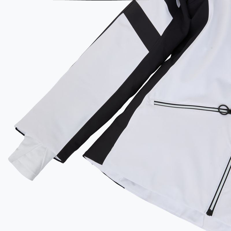 Kurtka narciarska damska CMP 35W0246 Zip Hood Synthetic Fur bianco 4