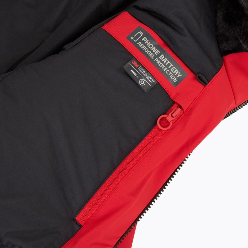 Kurtka narciarska damska CMP 35W0256 Zip Hood ferrari 4