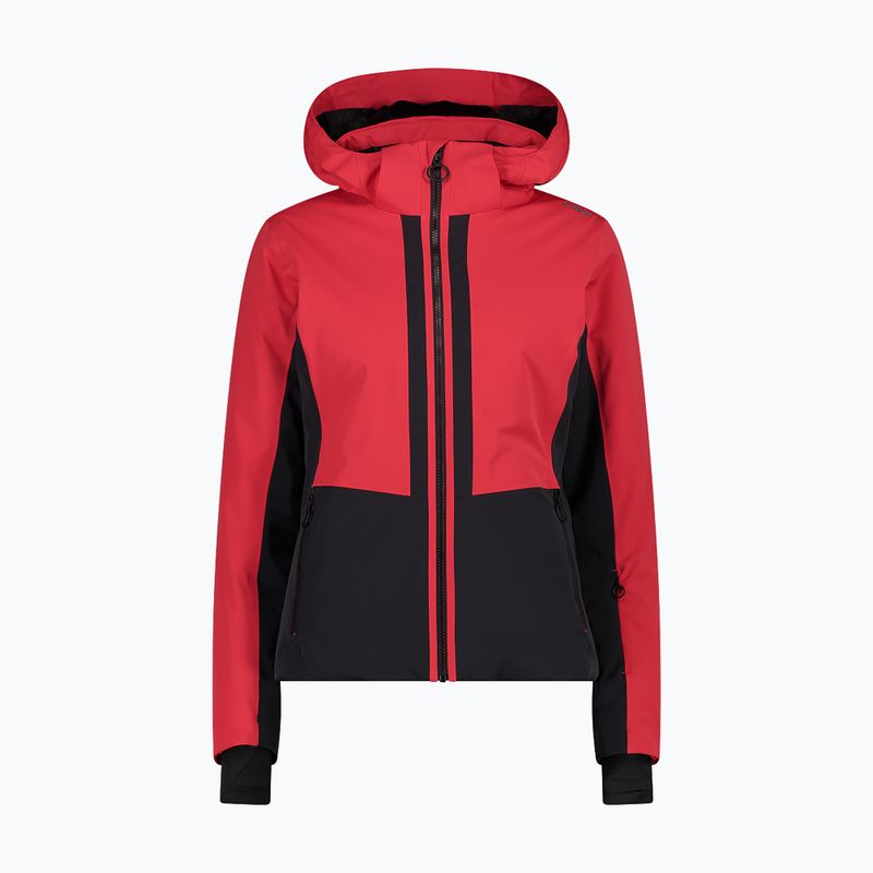 Kurtka narciarska damska CMP 35W0256 Zip Hood ferrari 7