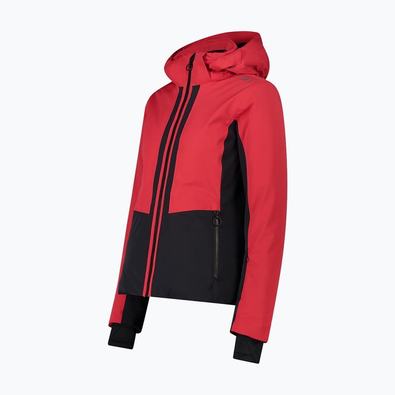 Kurtka narciarska damska CMP 35W0256 Zip Hood ferrari 9