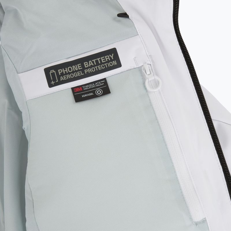 Kurtka narciarska damska CMP 35W0266 Zip Hood bianco 5