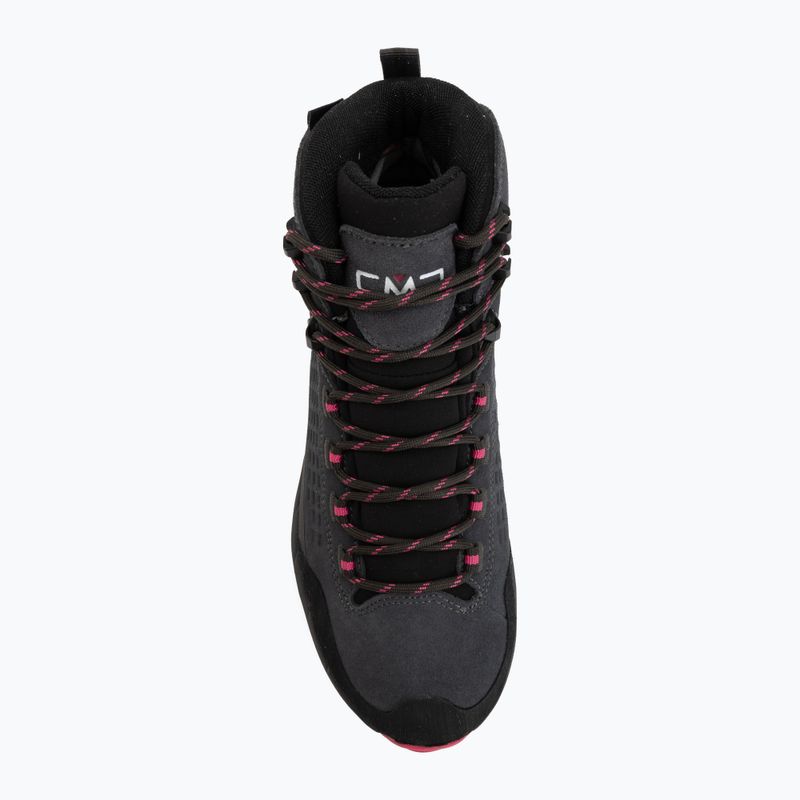 Buty trekkingowe damskie CMP Vertyx Mid Waterproof grey/fuxia 5