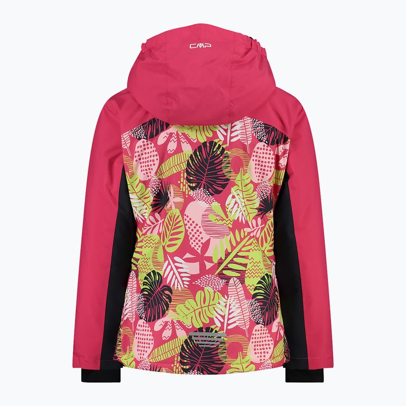 Kurtka narciarska dziecięca CMP 39W2085 carmino/pink 2