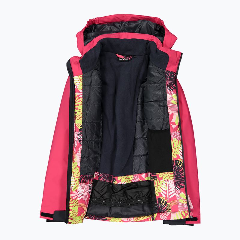 Kurtka narciarska dziecięca CMP 39W2085 carmino/pink 4