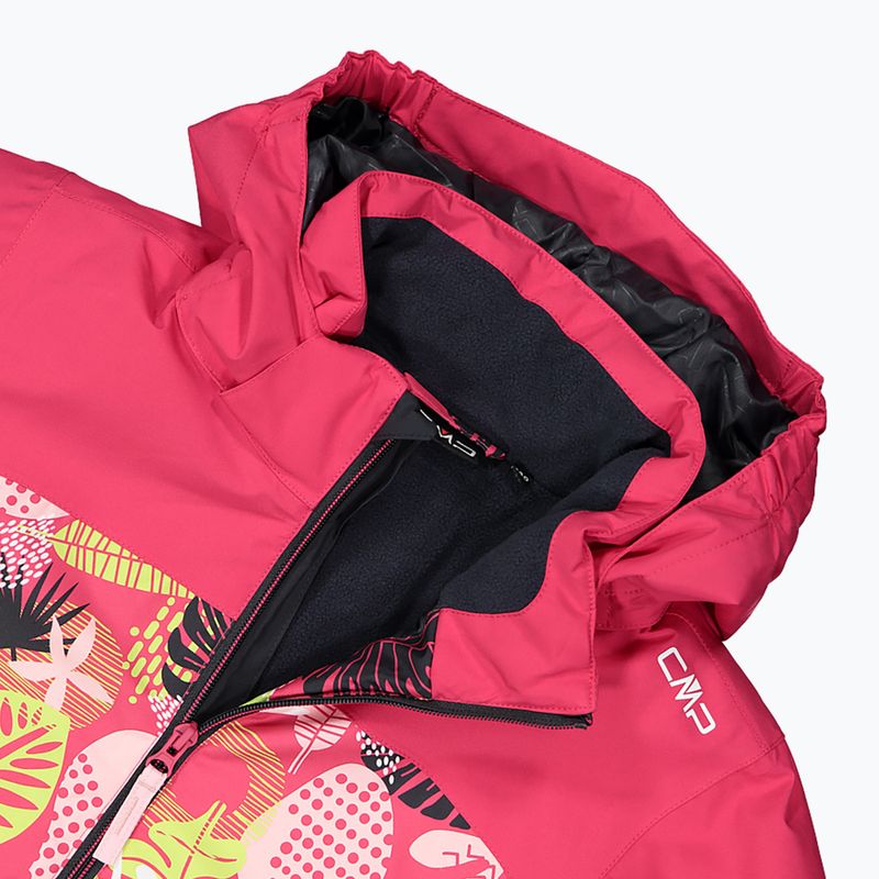 Kurtka narciarska dziecięca CMP 39W2085 carmino/pink 5