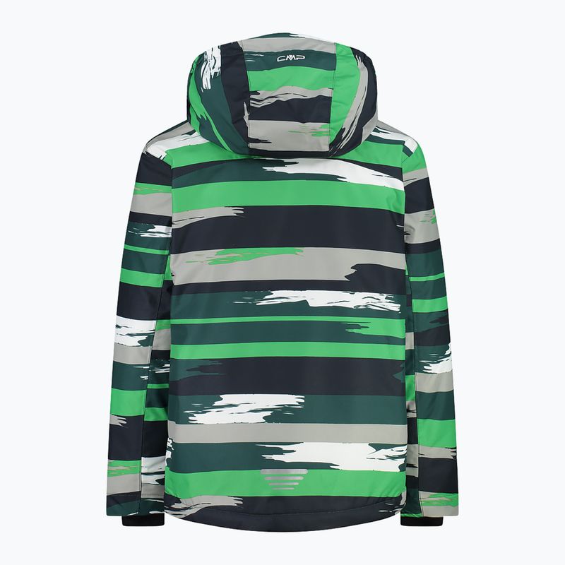 Kurtka narciarska dziecięca CMP 39W1924 deep mint/alpine/grey 2