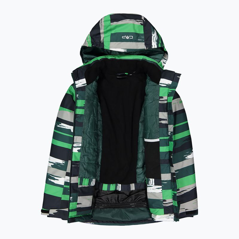 Kurtka narciarska dziecięca CMP 39W1924 deep mint/alpine/grey 4