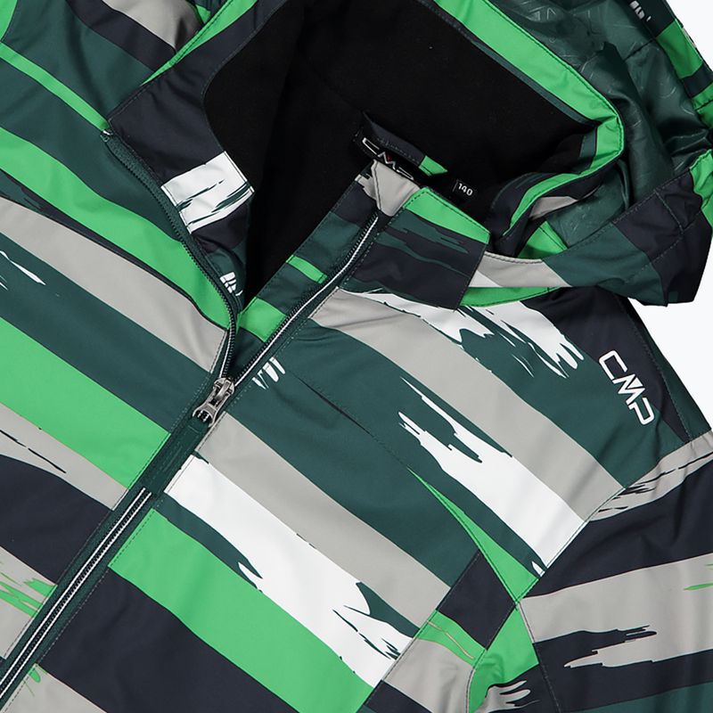 Kurtka narciarska dziecięca CMP 39W1924 deep mint/alpine/grey 5