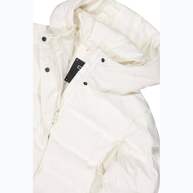 Kurtka ocieplana damska CMP 35K3666 Fix Hood b.co gesso/blue ink 5