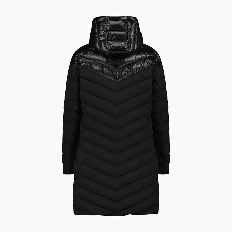 Płaszcz ocieplany damska CMP 35K3566 Snaps Hood Parka nero 2