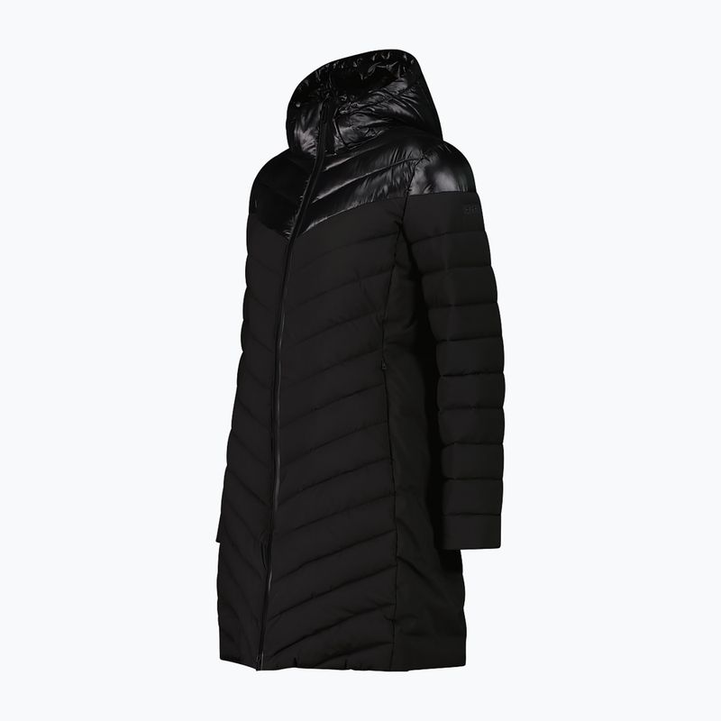 Płaszcz ocieplany damska CMP 35K3566 Snaps Hood Parka nero 3