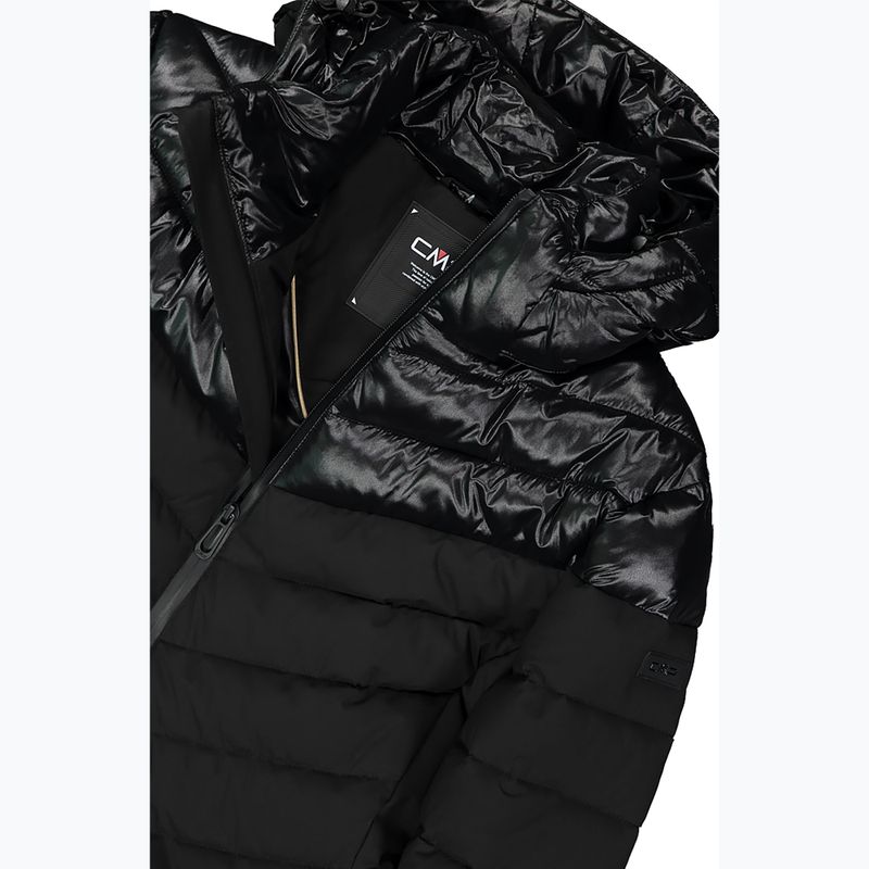 Płaszcz ocieplany damska CMP 35K3566 Snaps Hood Parka nero 4