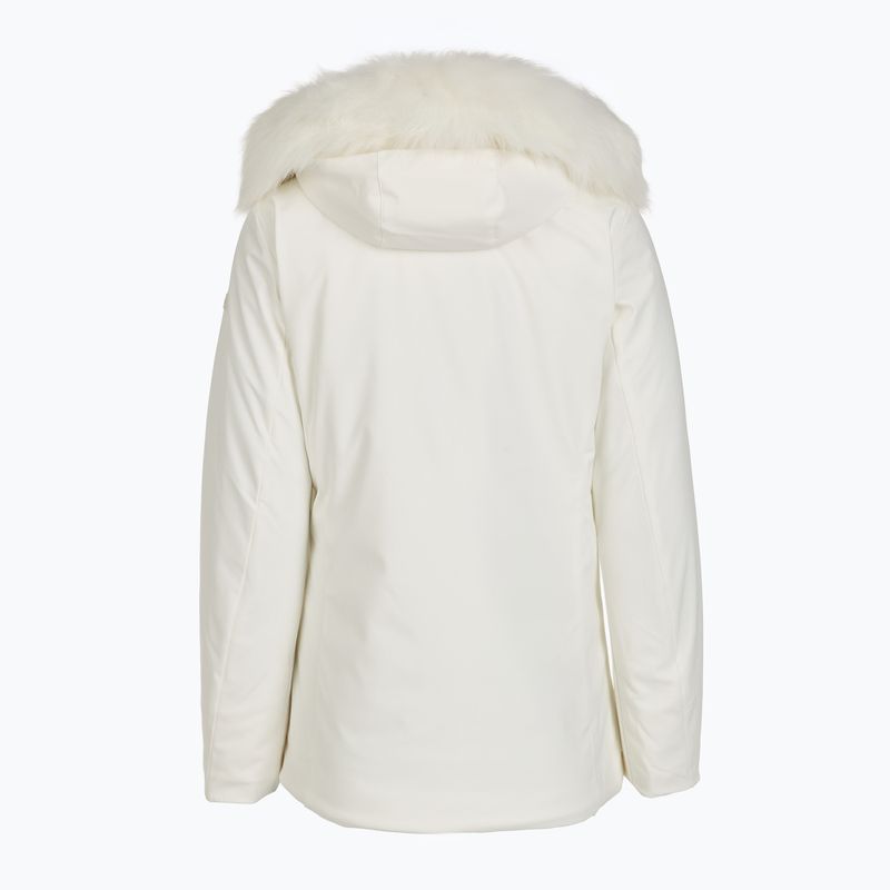 Kurtka ocieplana damska CMP 35K3626F Zip Hood Synthetic Fur b.co gesso/blue ink 2